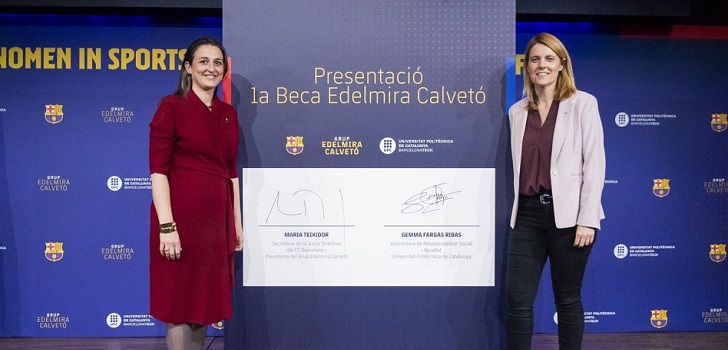 El Barça y la UPC impulsan becas en clave femenina